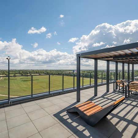 Premium Studio Klobucka Airport Warsawa Bagian luar foto